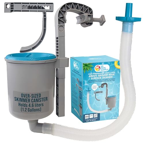 U.S. Pool Supply U.S. Pool Supply Above Ground Pool Skimmer, Wall Moun — Build quality and design details up close