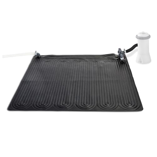 Intex Intex 28685E 47 Inch x 47 Inch Solar Pool Water Heater Mat for 8 — Controls and everyday operation