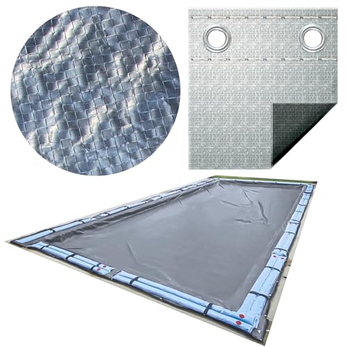 Swimline SWIMLINE HYDROTOOLS Super Deluxe Heavy Duty Winter Pool Cover — Our recommended pick for most buyers