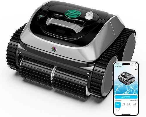 WYBOT C1 Power Cordless Robotic Pool Vacuum for Inground Pools, Above — Key features at a glance