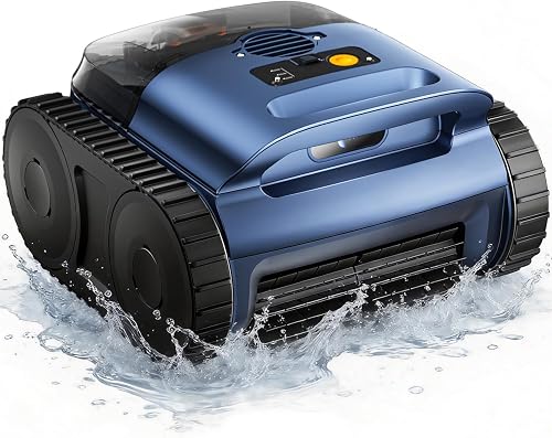 [2026 Release] Automatic Robotic Pool Vacuum for Inground & Above Ground Pools, Wall Climbing Pool V